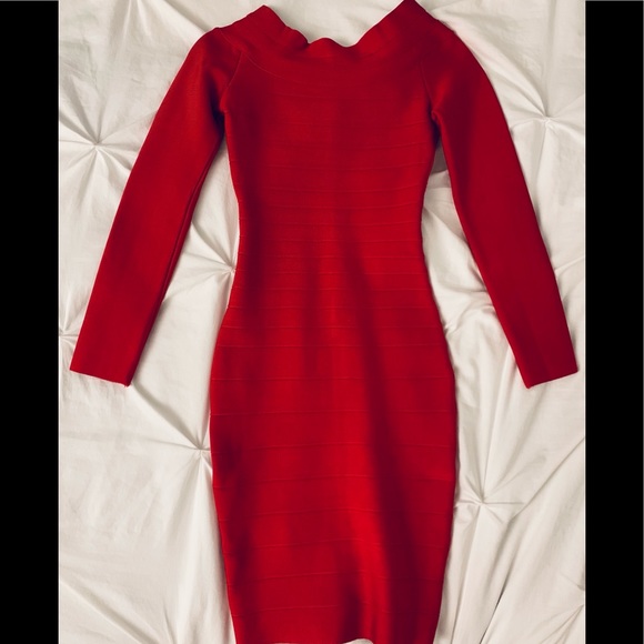 Herve Leger Candice Dress - Picture 2 of 6